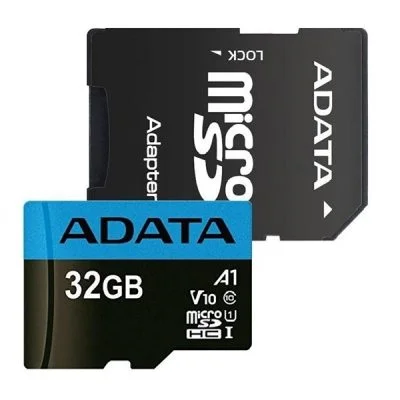 کارت حافظه MICROSDHC ای دیتا کلاس 10 استاندارد UHS-I U1 سرعت 100MBPS مدل ADATA PREMIER ظرفیت 32 گیگابایت