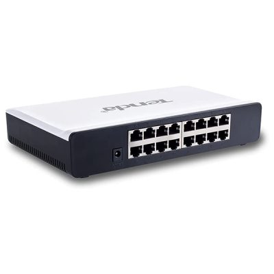 سوئیچ 16 پورت گیگابیتی و دسکتاپی تندا مدل TENDA S16