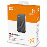 هارد اکسترنال وسترن دیجیتال مدل WESTERN DIGITAL My Passport با ظرفیت 1 ترابایت
