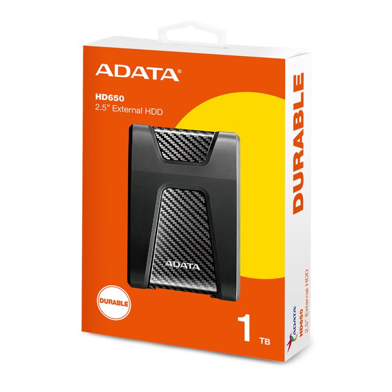 هارد اکسترنال ای دیتا مدل ADATA HD650 با ظرفیت 1 ترابایت