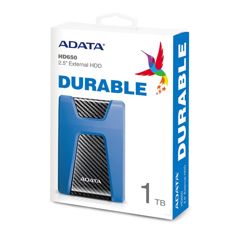 هارد اکسترنال ای دیتا مدل ADATA HD650 با ظرفیت 1 ترابایت