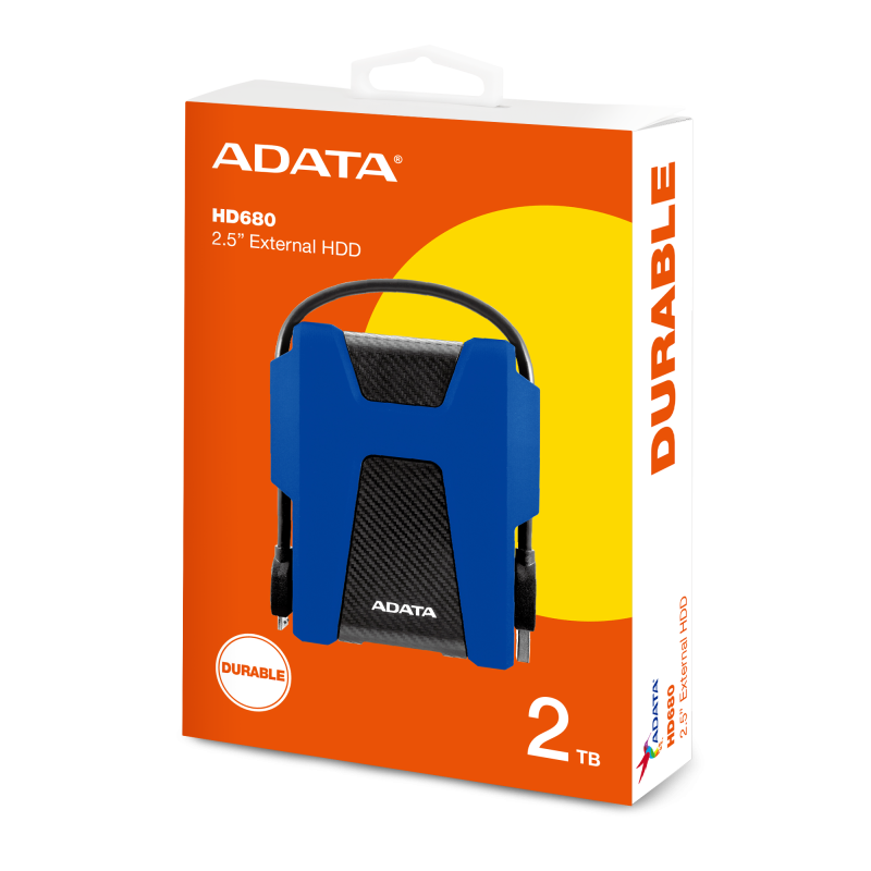 هارد اکسترنال ای دیتا مدل ADATA HD680 با ظرفیت 2 ترابایت