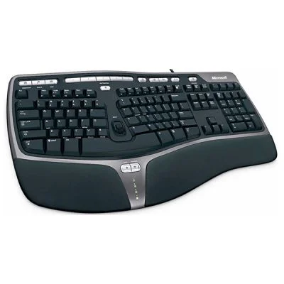 کیبورد مایکروسافت مدل MICROSOFT NATURAL ERGONOMIC KEYBOARD 4000