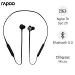 هنذفری توگوشی بلوتوثی رپو مدل RAPOO S150