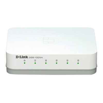 سوئیچ 5 پورت گیگابیتی و دسکتاپی دی لینک مدل DLINK DGS-1005A