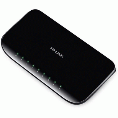 سوئیچ 8 پورت گیگابیتی و دسکتاپی تی پی لینک مدل TPLINK TL-SG1008D
