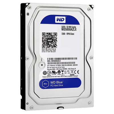 هارددیسک اینترنال وسترن دیجیتال مدل WESTERN DIGITAL BLUE با ظرفیت 1 ترابایت