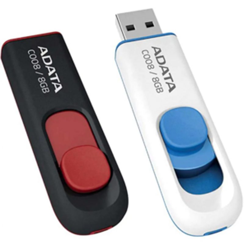 فلش مموری 8 گیگابایتی ای دیتا مدل ADATA FLASH DRIVE C008 8G USB2.0