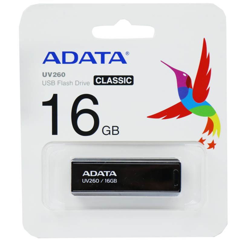 فلش مموری 16 گیگابایتی ای دیتا مدل ADATA FLASH DRIVE UV260 16G USB2.0