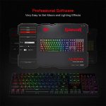 کیبورد گیمینگ ردراگون مدل REDRAGON SURARA K582 RGB