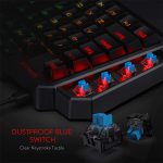کی پد گیمینگ ردراگون مدل REDRAGON DITI K585 RGB
