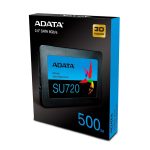 حافظه SSD اینترنال ای دیتا مدل ADATA SU720 با ظرفیت 500 گیگابایت