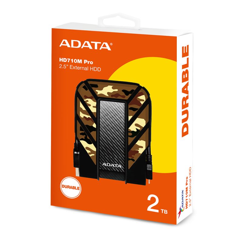 هارد اکسترنال ای دیتا مدل ADATA HD710M PRO با ظرفیت 2 ترابایت