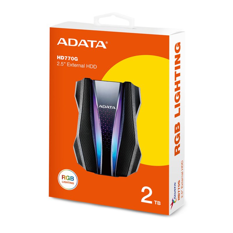 هارد اکسترنال ای دیتا مدل ADATA HD770G با ظرفیت 2 ترابایت