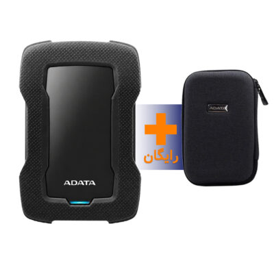 هارد اکسترنال ای دیتا مدل ADATA HD330 با ظرفیت 2 ترابایت به همراه کیف رایگان