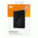 هارد اکسترنال وسترن دیجیتال مدل WESTERN DIGITAL My Passport با ظرفیت 5 ترابایت