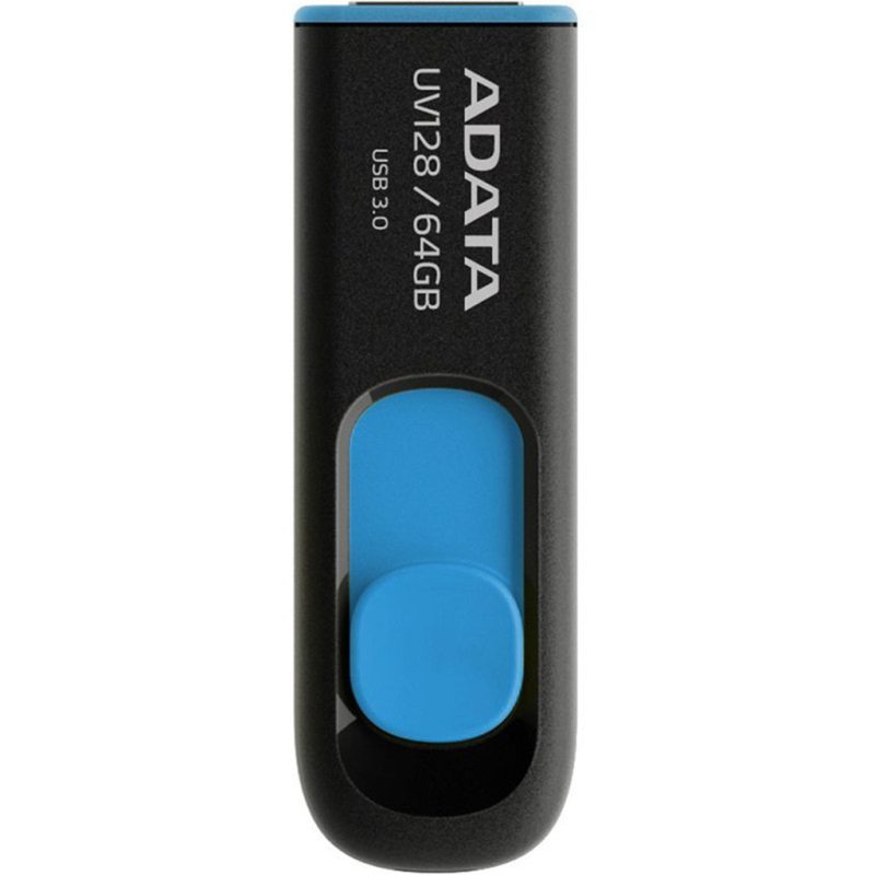 فلش مموری 64 گیگابایتی ای دیتا مدل ADATA FLASH DRIVE UV128 64G USB3.2