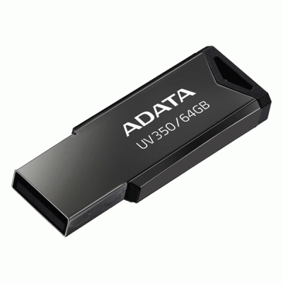 فلش مموری 64 گیگابایتی ای دیتا مدل ADATA FLASH DRIVE UV350 64G USB3.1