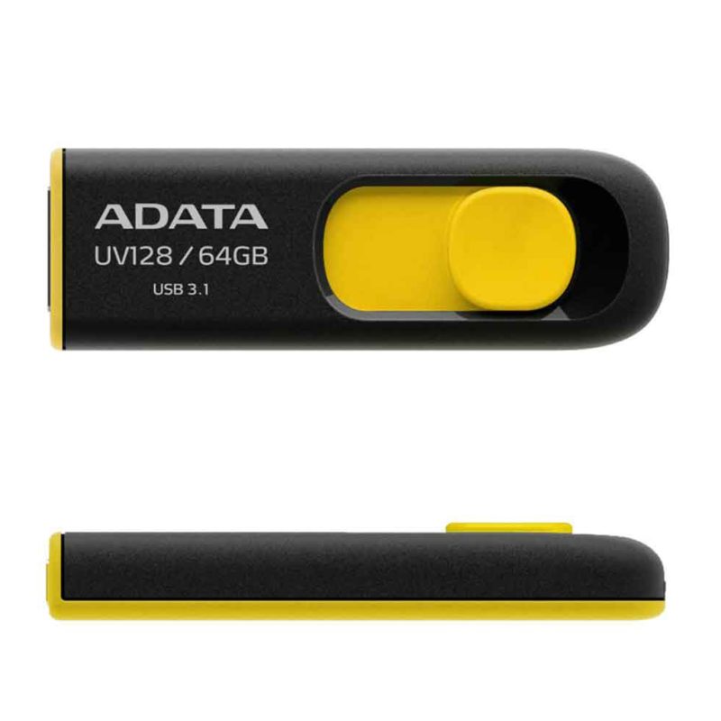 فلش مموری 64 گیگابایتی ای دیتا مدل ADATA FLASH DRIVE UV128 64G USB3.2