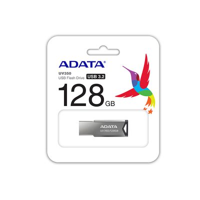 فلش مموری 128 گیگابایتی ای دیتا مدل ADATA FLASH DRIVE UV350 128G USB3.1
