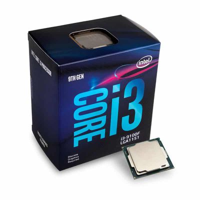 پردازنده مرکزی اینتل سری Coffee Lake مدل Core i3-9100F Box
