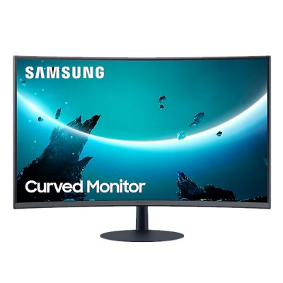 مانیتور منحنی سامسونگ مدل SAMSUNG LC24T550FD-M سایز 24 اینچ