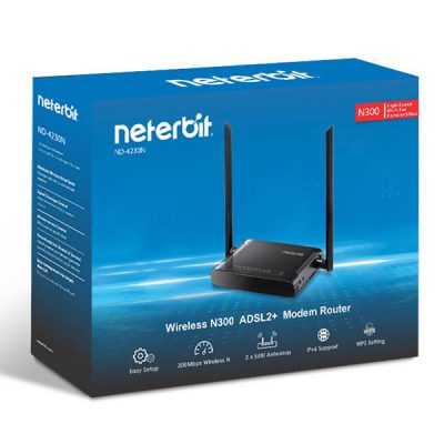 مودم روتر +ADSL2 نتربیت مدل NETERBIT ND-4230N