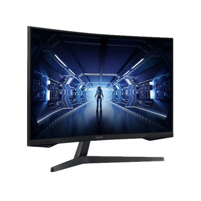 مانیتور گیمینگ سامسونگ مدل SAMSUNG LC32G55TQ-W سایز 32 اینچ