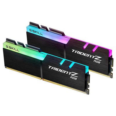 رم کامپیوتر 4 کاناله 64 گیگابایتی جی اسکیل مدل GSKILL TRIDENT Z RGB 64G 3600 DDR4