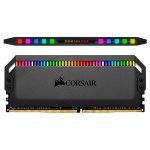 رم کامپیوتر 4 کاناله 64 گیگابایتی کورسیر دومینیتور پلاتینیوم آر جی بی مدل CORSAIR DOMINATOR PLATINUM RGB 64G 3600 DDR4