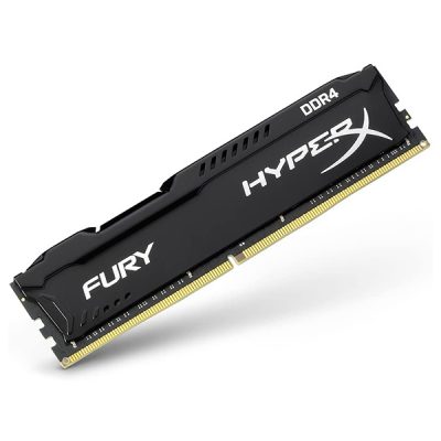 رم کامپیوتر تک کاناله 4 گیگابایتی کینگستون هیوپرایکس فیوری مدل KINGSTON HYPERX FURY 4G 2400 DDR4