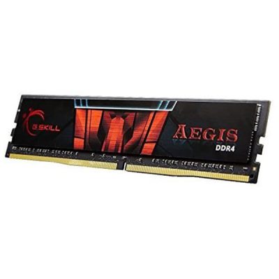 رم کامپیوتر دوکاناله 16 گیگابایتی جی اسکیل ای جیس مدل GSKILL AEGIS 16G 3200 DDR4