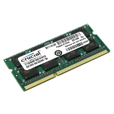 رم لپ تاپ 8 گیگابایتی کروشیال پی سی تری ال مدل CRUCIAL PC3L 8G 12800s DDR3