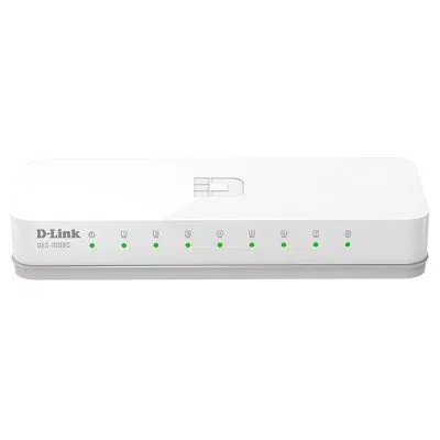 سوئیچ 8 پورت گیگابیتی و دسکتاپی دی لینک مدل DLINK DES-1008C