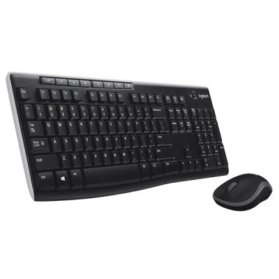 کیبورد و موس بی سیم لاجیتک مدل LOGITECH MK270