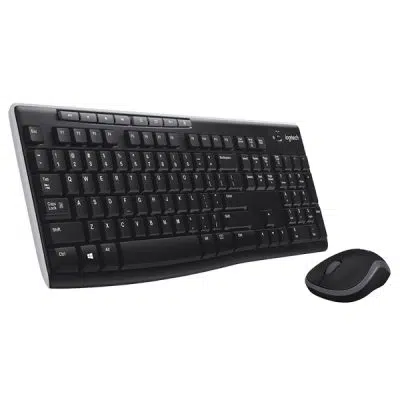 کیبورد و موس بی سیم لاجیتک مدل LOGITECH MK270