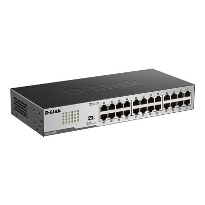 سوئیچ 24 پورت گیگابیتی و دسکتاپی دی لینک مدل DLINK DGS-1024D