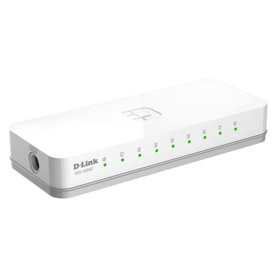 سوئیچ 8 پورت گیگابیتی و دسکتاپی دی لینک مدل DLINK DES-1008C