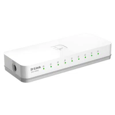 سوئیچ 8 پورت گیگابیتی و دسکتاپی دی لینک مدل DLINK DES-1008C