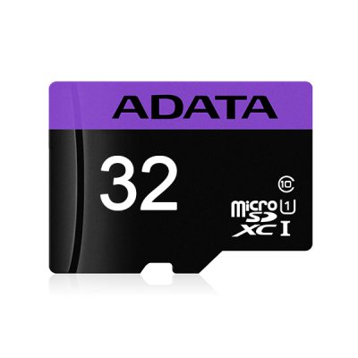 کارت حافظه MICROSDHC ای دیتا کلاس 10 استاندارد UHS-I U1 سرعت 80MBPS مدل ADATA PREMIER ظرفیت 32 گیگابایت