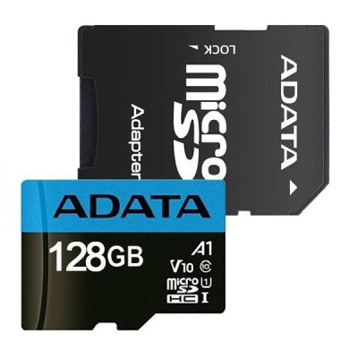 کارت حافظه MICROSDHC ای دیتا کلاس 10 استاندارد UHS-I U1 سرعت 100MBps مدل ADATA PREMIER ظرفیت 128 گیگابایت