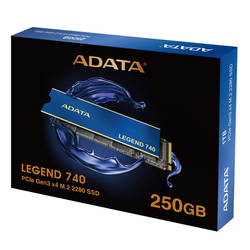 حافظه SSD اینترنال ای دیتا مدل ADATA LEGEND 740 با ظرفیت 250 گیگابایت