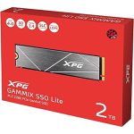 حافظه SSD اینترنال ای دیتا مدل ADATA XPG GAMMIX S50 LITE با ظرفیت 2 ترابایت