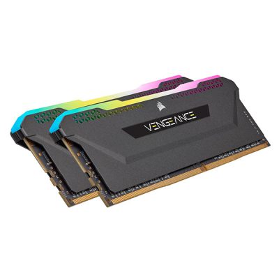 رم کامپیوتر دوکاناله 8 گیگابایتی کورسیر ونجنس آر جی بی آر اس مدل Vengeance RGB RS 8G 3200 DDR4