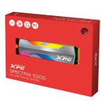 حافظه SSD اینترنال ای دیتا مدل ADATA SPECTRIX S20G ظرفیت 500 گیگابایت