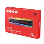 حافظه SSD اینترنال ای دیتا مدل ADATA XPG SPECTRIX S40G با ظرفیت 4 ترابایت