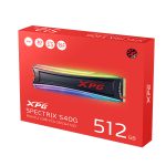حافظه SSD اینترنال ای دیتا مدل ADATA XPG SPECTRIX S40G با ظرفیت 512 گیگابایت