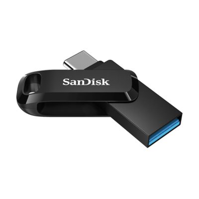 فلش مموری 32 گیگابایتی سن دیسک مدل SANDISK FLASH DRIVE ULTRA DUAL DRIVE GO USB TYPE-C 32G USB3.0