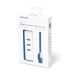 هاب USB 3.0 سه پورت و کارت شبکه تی پی لینک مدل TPLINK UE330