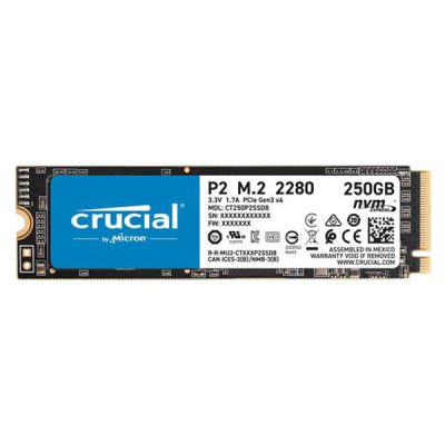 حافظه SSD اینترنال کروشیال مدل CRUCIAL P2 با ظرفیت 250 گیگابایت